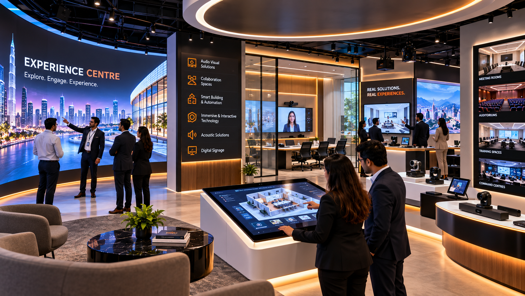 Experience Centres and Innovation Spaces